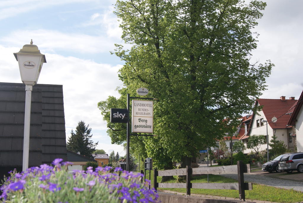 Landhotel Berggaststaette Bickenriede Anrode Buitenkant foto